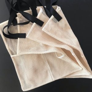 Tancau cotton fishnet tote bag
